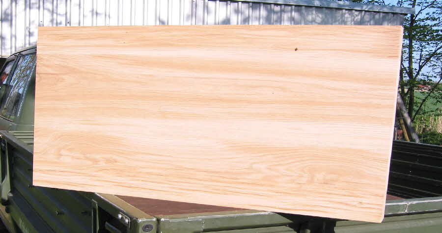 Holzschild