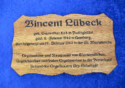 Holzschild