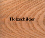 Holzschilder