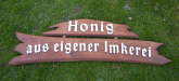 Holzschild 
